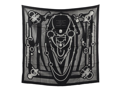 Hermès’ Etude pour une Parure de Gala Silk Scarf 90cm