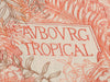 Hermès Faubourg Tropical Cashmere Silk Shawl 140cm