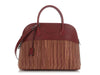 Hermès Red Vibrato Box Calfskin Bolide 35