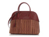 Hermès Red Vibrato Box Calfskin Bolide 35