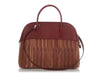 Hermès Red Vibrato Box Calfskin Bolide 35