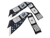 Hermès Jeu de Cartes Silk Twilly Pair
