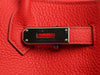 Hermès Rouge Tomate Clémence Birkin 30