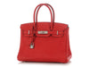 Hermès Rouge Tomate Clémence Birkin 30