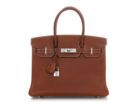 Hermès Fauve Barenia Faubourg Birkin 30