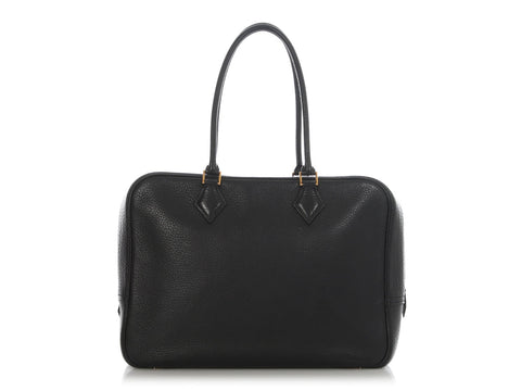 Hermès Black Fjord Plume 32