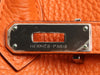 Hermès Orange Clémence Birkin 30