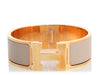 Hermès Wide Marron Glacé Clic-Clac Bracelet