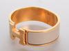 Hermès Wide Marron Glacé Clic-Clac Bracelet