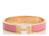 Hermès Narrow Rose Clic-Clac Bracelet