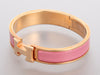 Hermès Narrow Rose Clic-Clac Bracelet