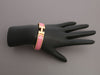 Hermès Narrow Rose Clic-Clac Bracelet