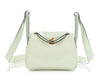 Hermès Mini Vert Fizz Swift and Alligator Lindy Touch 20