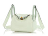 Hermès Mini Vert Fizz Swift and Alligator Lindy Touch 20