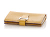 Hermès Jaune Ambre Chèvre Béarn Card Holder