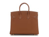 Hermès Gold Togo Birkin 25