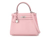Hermès Rose Sakura Swift Kelly 25