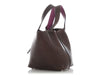 Hermès Ebène Barenia and Anemone Picotin Eclat 18