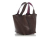 Hermès Ebène Barenia and Anemone Picotin Eclat 18