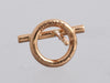 Hermès 18K Rose Gold Echappee Earrings