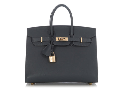 Hermès Gris Misty Epsom Birkin 25