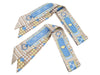 Hermès Collier de Chien Silk Twilly Pair