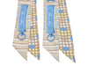 Hermès Collier de Chien Silk Twilly Pair