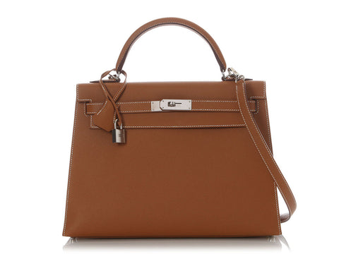 Hermès Gold Epsom Kelly 32