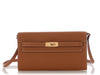 Hermès Gold Epsom Kelly To Go Wallet