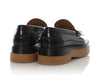 Hermes Black Dublin Loafers