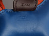 Hermès Bleu France Lambskin Rodeo Bag Charm PM