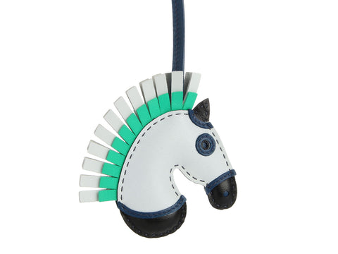 Hermès Lambskin Geegee Camail Bag Charm PM