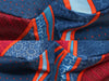 Hermès Multicolor Silk Carré en Cravates Fourbi 20 Insert