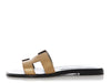Hermès Gold Oran Sandals