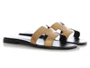Hermès Gold Oran Sandals