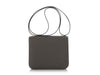 Hermès Gris Asphalt Epsom Constance Mirror 18