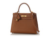 Hermès Gold Epsom Kelly 28