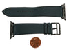 Hermès Green Swift Apple Watch Single Tour Band 46mm