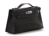 Hermès Black Matte Alligator Kelly Pochette