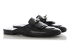 Hermès Black Loafer Slides