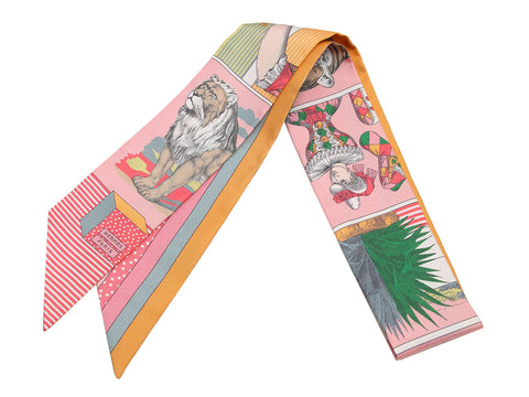 Hermès Grand Théâtre Nouveau Silk Twilly