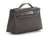 Hermès SO Gris Meyer and Béton Swift Kelly Pochette