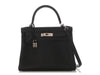 Hermès Black Togo Kelly 28