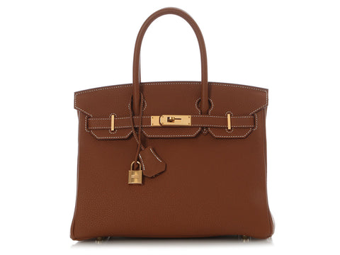 Hermès Gold Togo Birkin 30