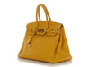 Hermès Jaune Clémence Birkin 35