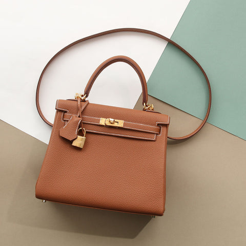 Hermès Gold Togo Kelly 25