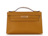 Hermès Jaune Ambre Swift Kelly Pochette