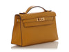 Hermès Jaune Ambre Swift Kelly Pochette