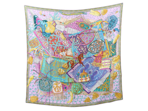 Hermès Cavaliers du Caucase Silk Scarf 90cm