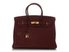 Hermès Rouge H Clémence Birkin 35